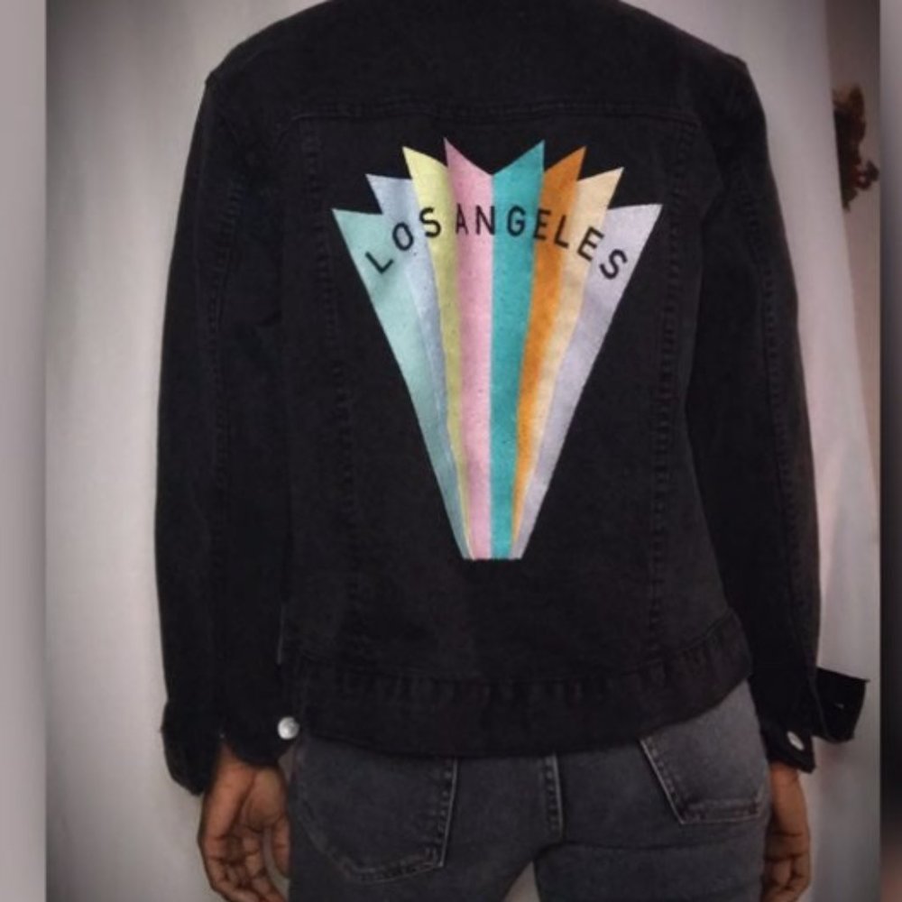 Pacsun Black Denim LA Jean Jacket(S)